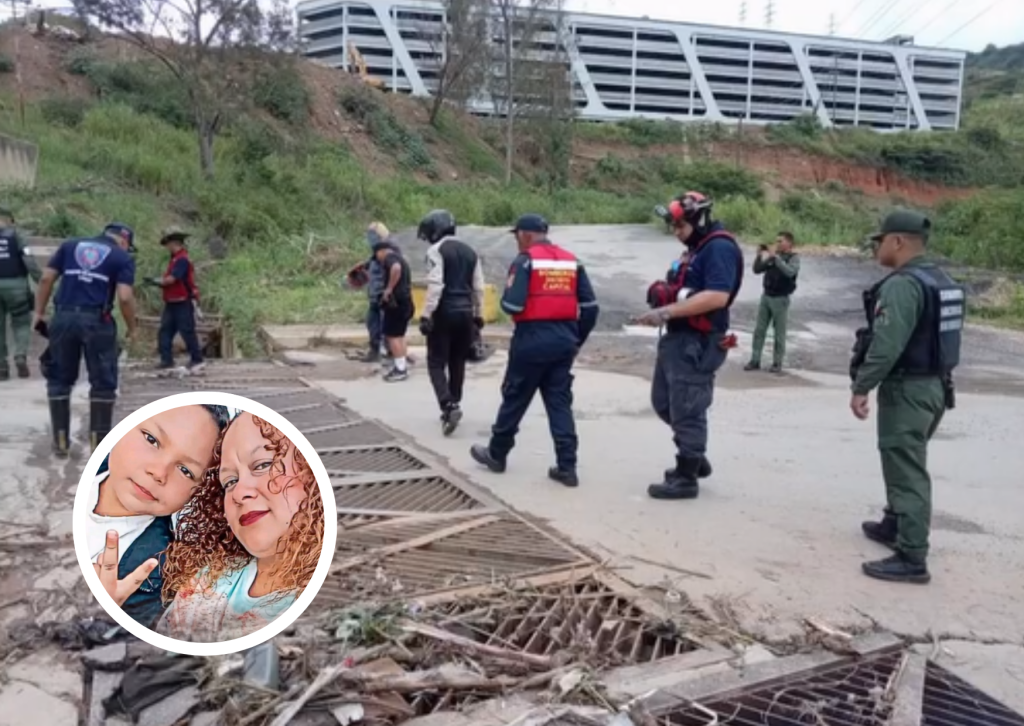 Hallan sin vida a Keylin Quintero en Santa Lucía tras lluvias en Caracas