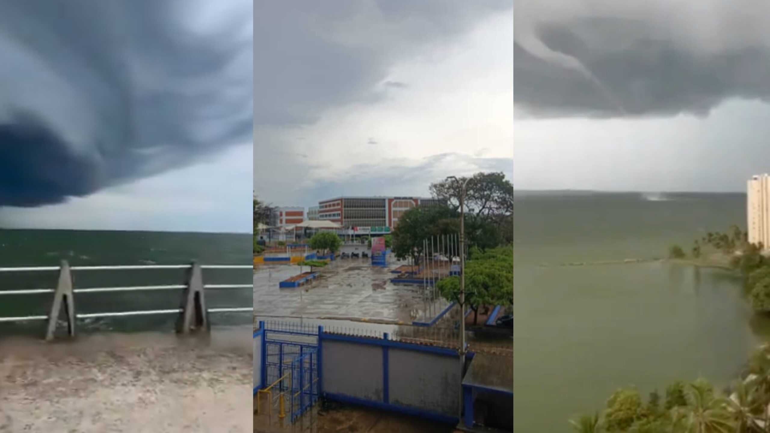 Fuertes lluvias, vientos y actividad eléctrica se registran este domingo en Maracaibo