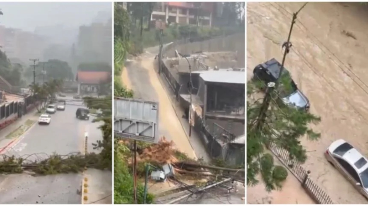 Una persona fallecida y al menos seis desaparecidos por lluvias en Venezuela
