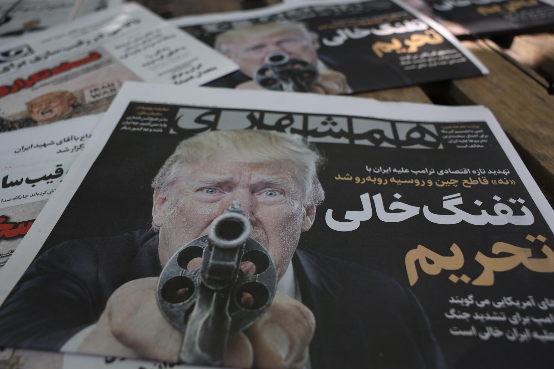 Trump prepara más sanciones mientras “Irán se está derrumbando por completo”