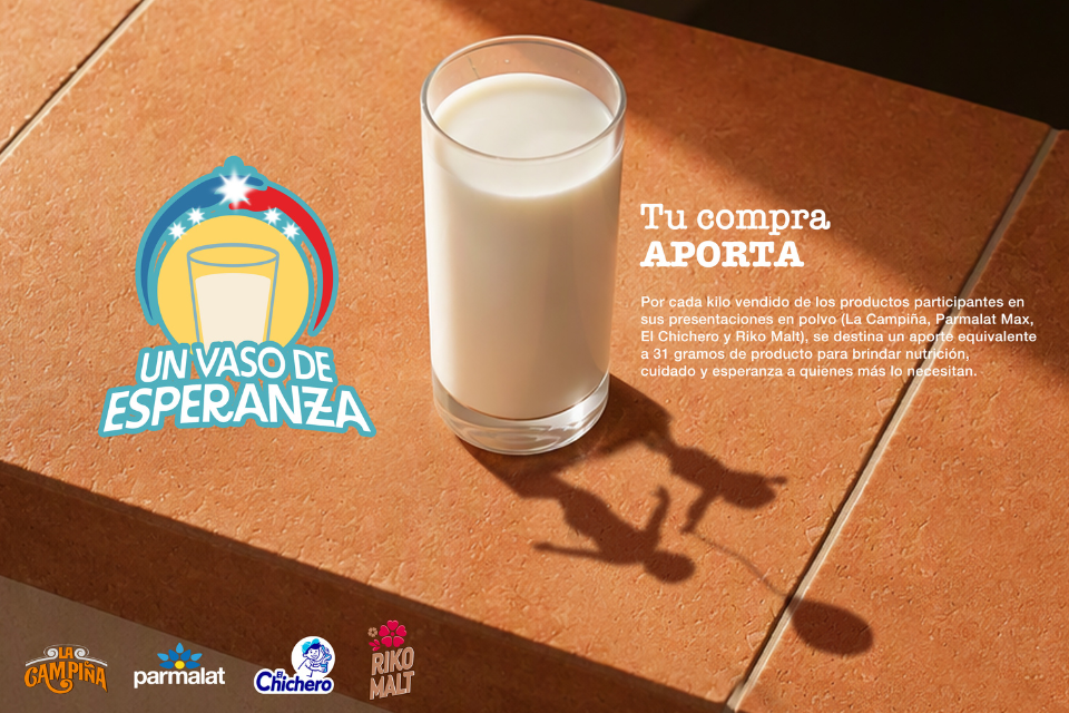 Lactalis crea el programa social “Un Vaso de Esperanza”