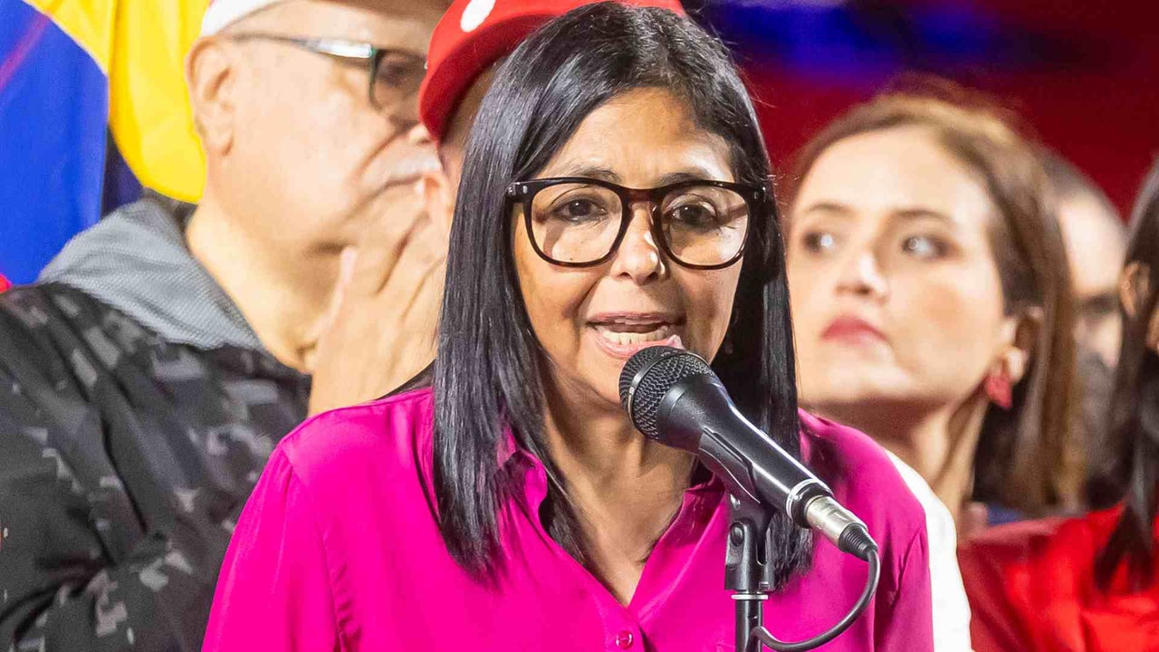 Delcy Rodríguez afirma que Venezuela alcanzó producción de 1,23 millones de barriles diarios lo que sería la más alta registrada desde 2019 | NTN24.COM