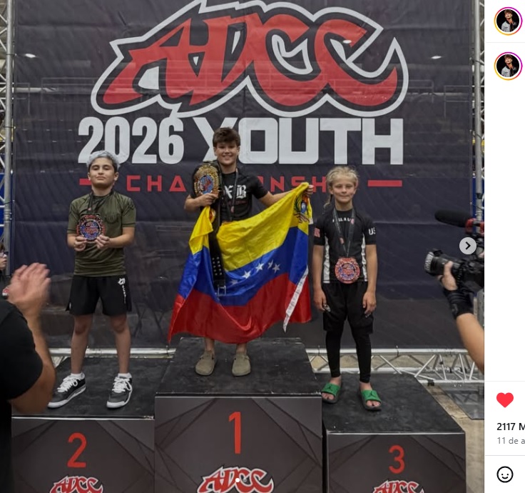 Con solo 10 años, el venezolano Ignacio Galavis conquista su segundo título mundial de artes marciales < El Informador Venezuela
