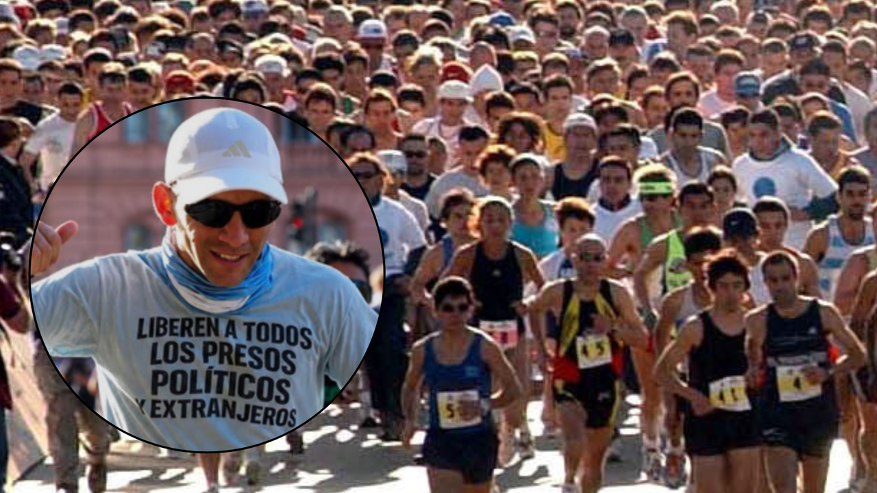 Nahuel Gallo pidió mantener visibilidad sobre el tema de los presos políticos en Venezuela tras correr la Media Maratón de Buenos Aires: “No dejemos que sus historias se pierdan” | NTN24.COM