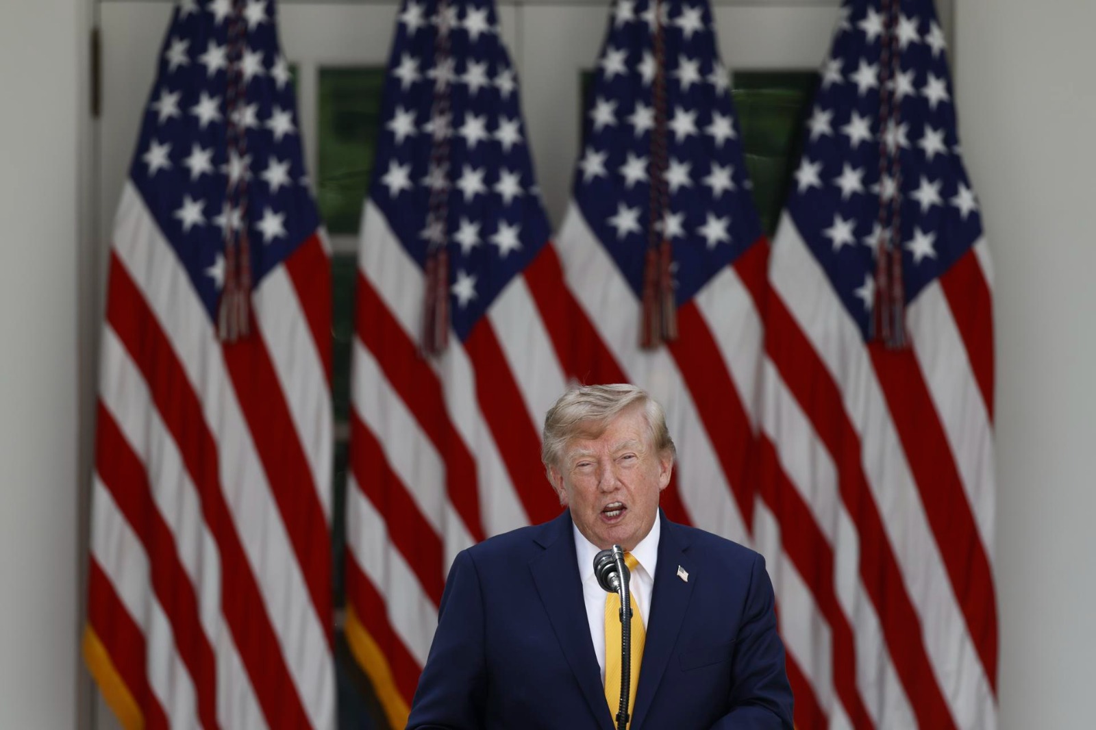 Trump acusó al régimen de Irán de ejecutar manifestantes “en una magnitud que no se había visto nunca”