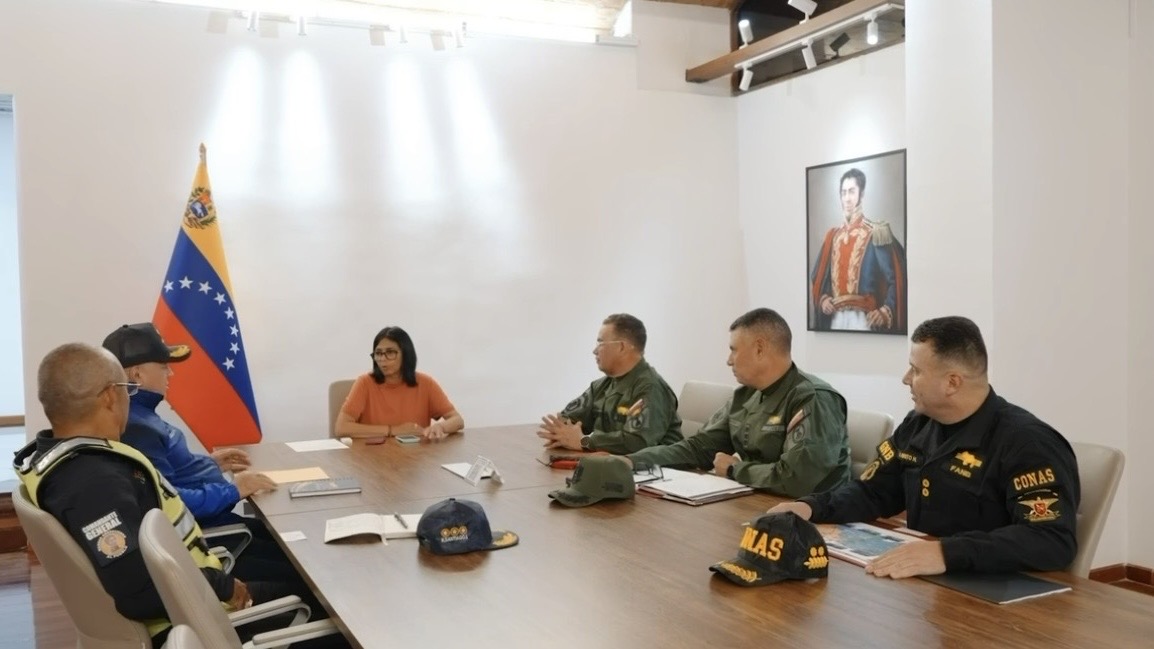 Delcy Rodríguez activa nuevo plan de patrullaje preventivo urbano y revisa esquema de alcabalas