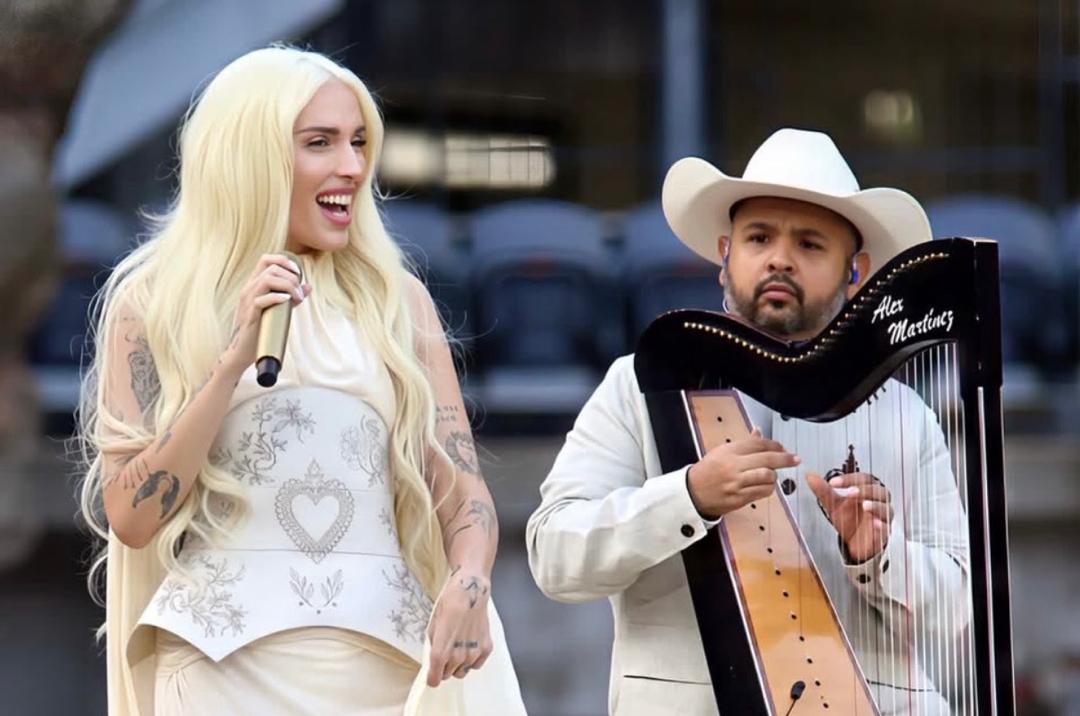 Arpamartínez impulsa el arpa venezolana junto a Elena Rose en la gira de Karol G