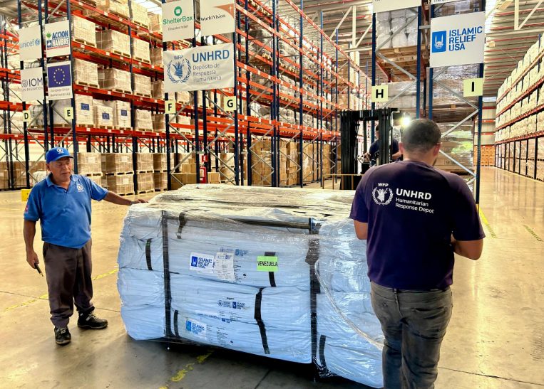 ONU envía 17 toneladas de ayuda humanitaria a Venezuela desde Panamá como respuesta a los terremotos