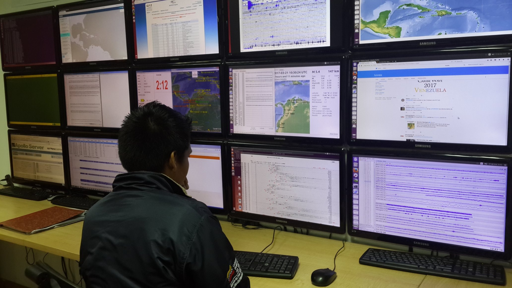 Más de 118 sismos se han registrado en Venezuela durante esta semana, según Funvisis