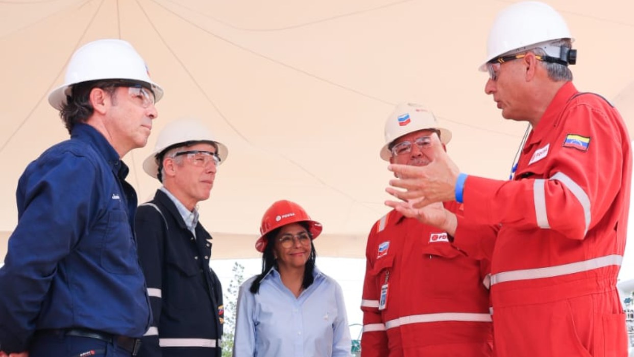 Delcy Rodríguez tras acuerdo con EEUU: Se estima el desarrollo de 17 campos petroleros con un potencial probado de 65 mil millones de barriles
