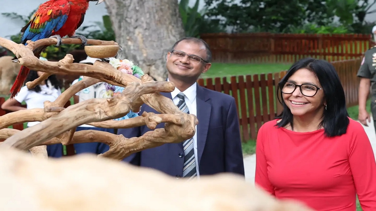 Delcy Rodríguez tras acuerdo con la India: