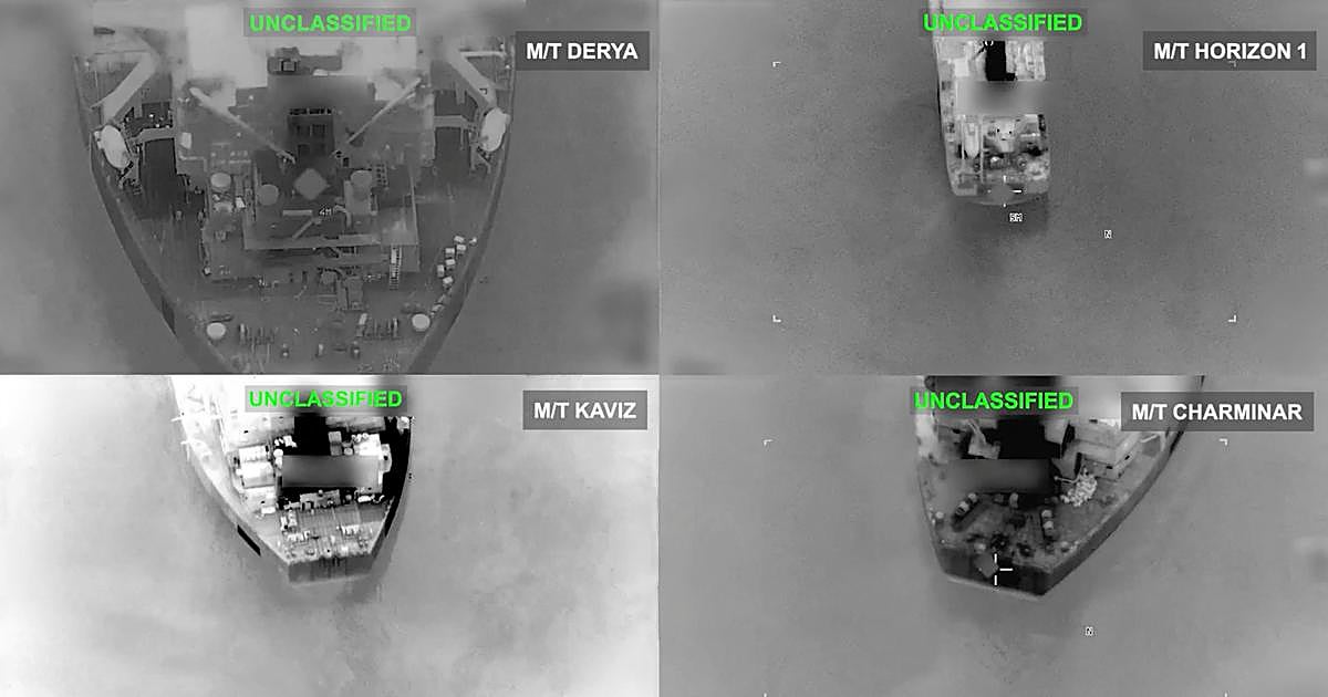 Irán ataca destructores de la Armada de EE.UU. en respuesta al bombardeo de cinco petroleros