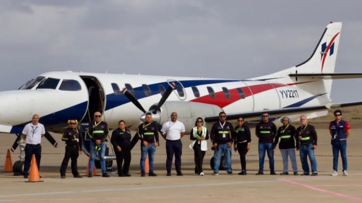 Reactivan la ruta aérea Las Piedras-Aruba tras siete años de inactividad