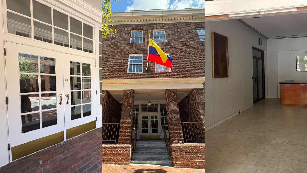Del abandono a la remodelación: NTN24 revela que embajada del régimen de Venezuela en Washington fue restaurada | NTN24.COM