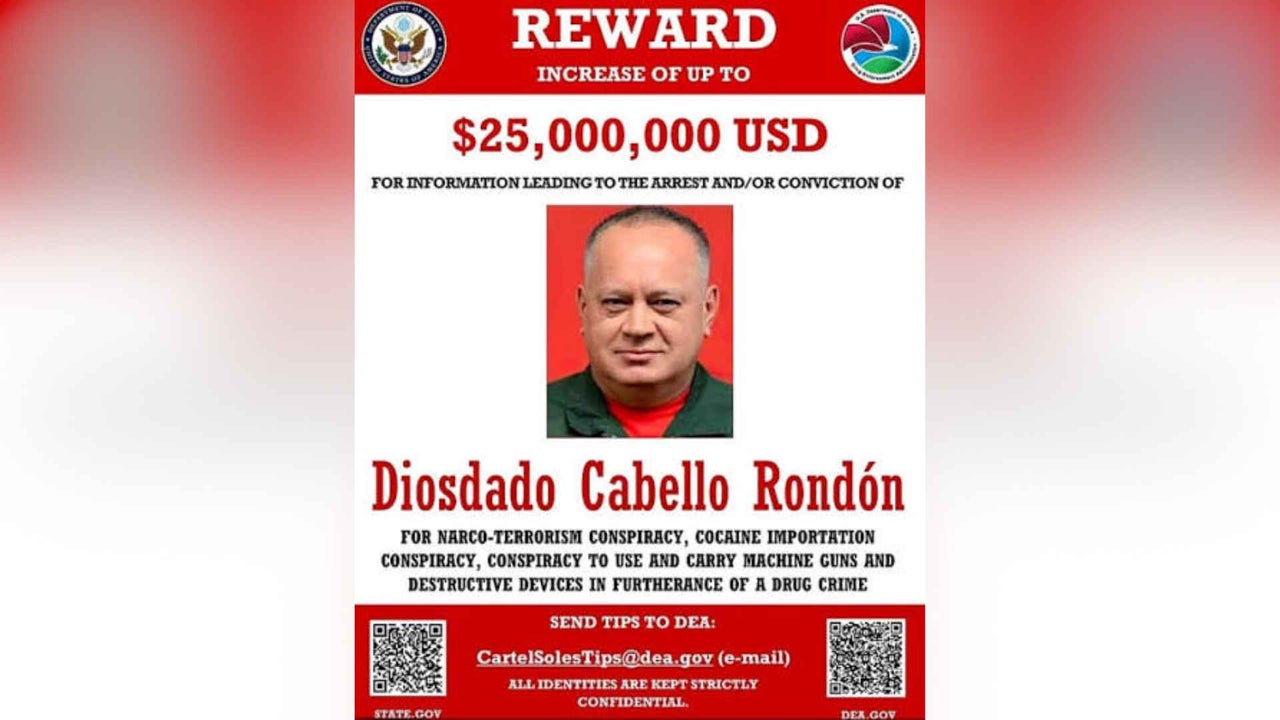 Estados Unidos certifica a Venezuela en la lucha contra el narcotráfico pese a recompensa por Diosdado Cabello | NTN24.COM