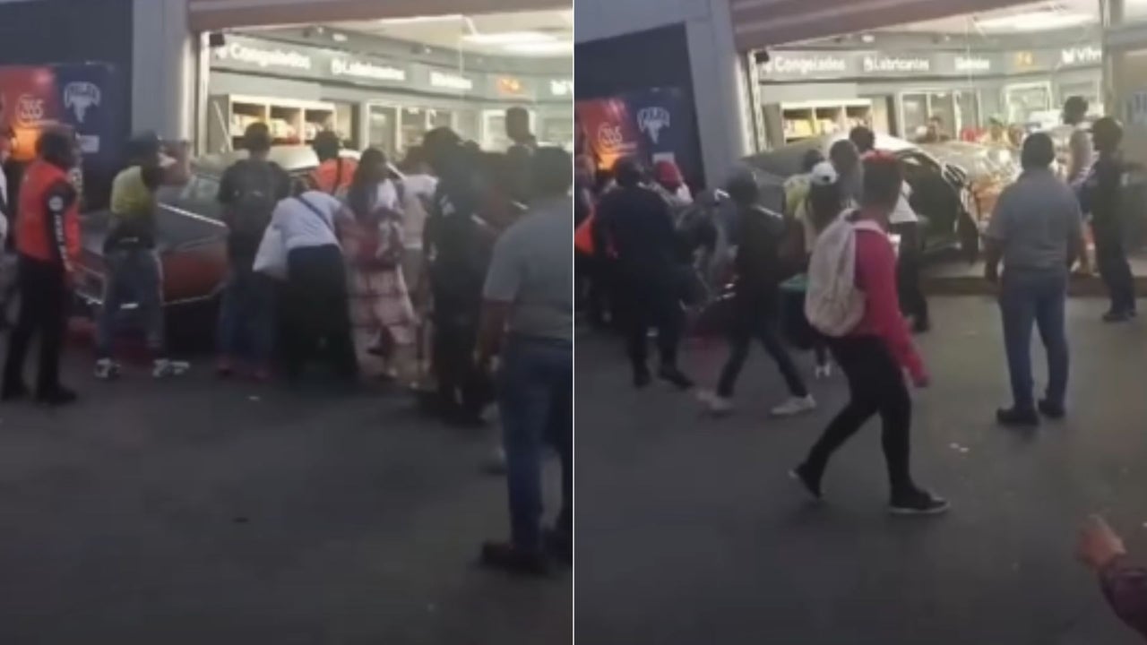 Vehículo perdió el control y terminó estrellándose contra la tienda de una estación de servicio en el estado Anzoátegui, Venezuela | NTN24.COM