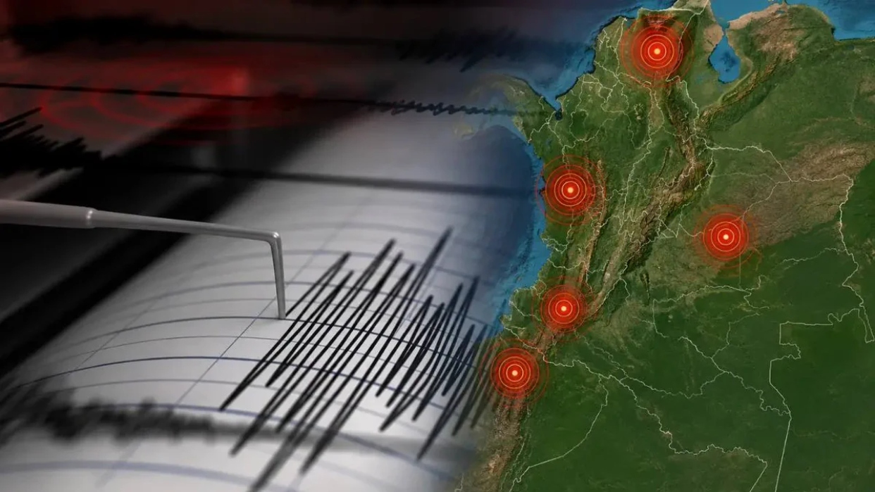 Colombia repite enjambre sísmico con cinco temblores en menos de una hora en el Chocó