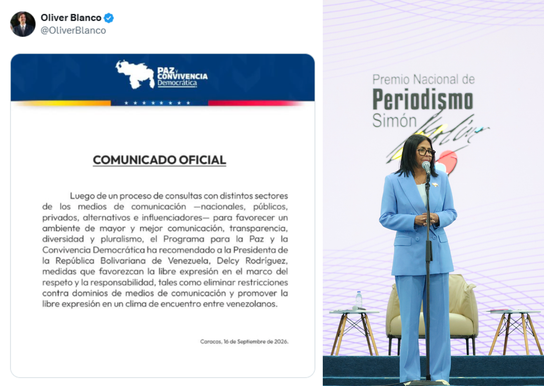 Gobierno levantará bloqueos a portales de medios de comunicación en Venezuela