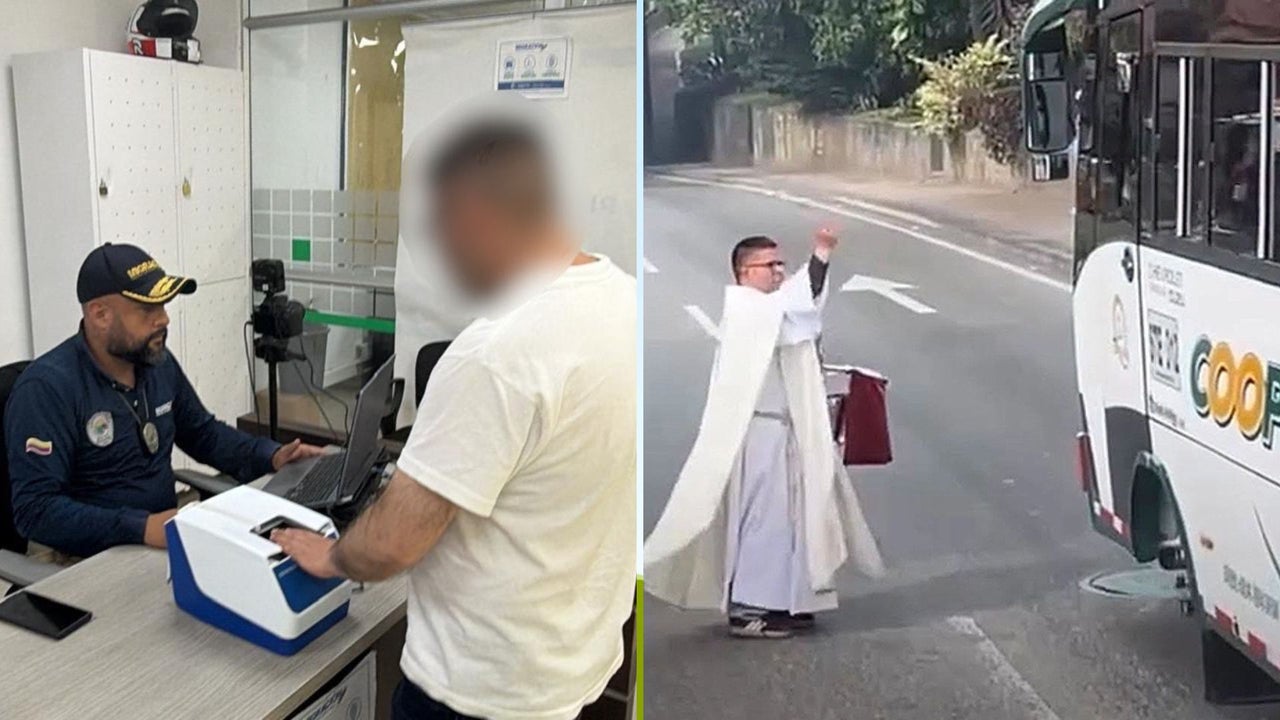 Migración Colombia expulsó a extranjero que se hacía pasar por sacerdote y pedía dinero en las vías de Medellín: esto se sabe del caso | NTN24.COM