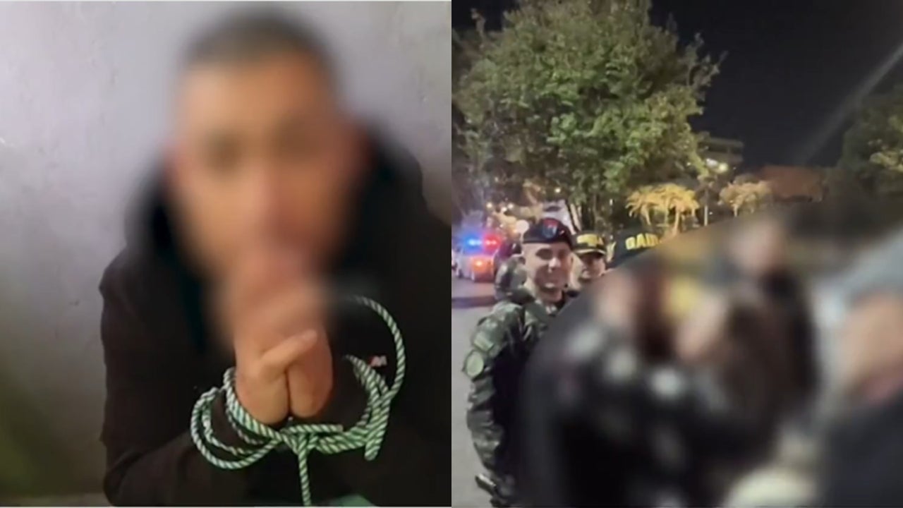Impactante operativo de rescate de las Fuerzas militares de Colombia en Bogotá contra el Clan del Golfo | NTN24.COM