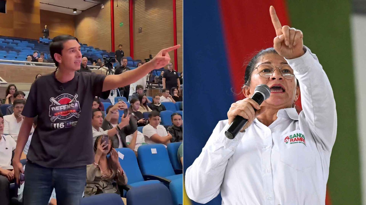 “Guerrillera, ‘abortera'”: habla joven que confrontó a excongresista Farc señalada de graves delitos | NTN24.COM