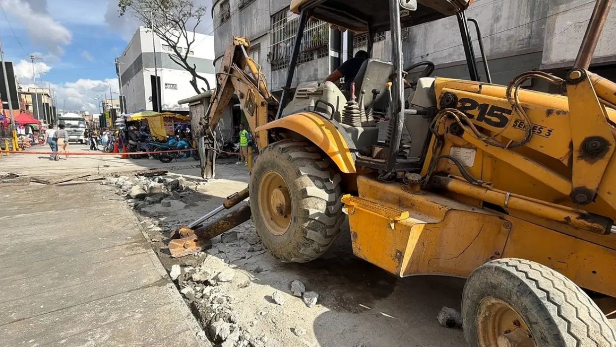 Gobierno de Caracas realiza trabajos de rehabilitación en el bulevar de Catia