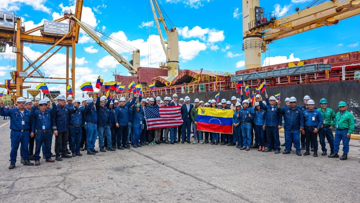 Venalum concreta envío de 15 mil toneladas de aluminio primario hacia EEUU