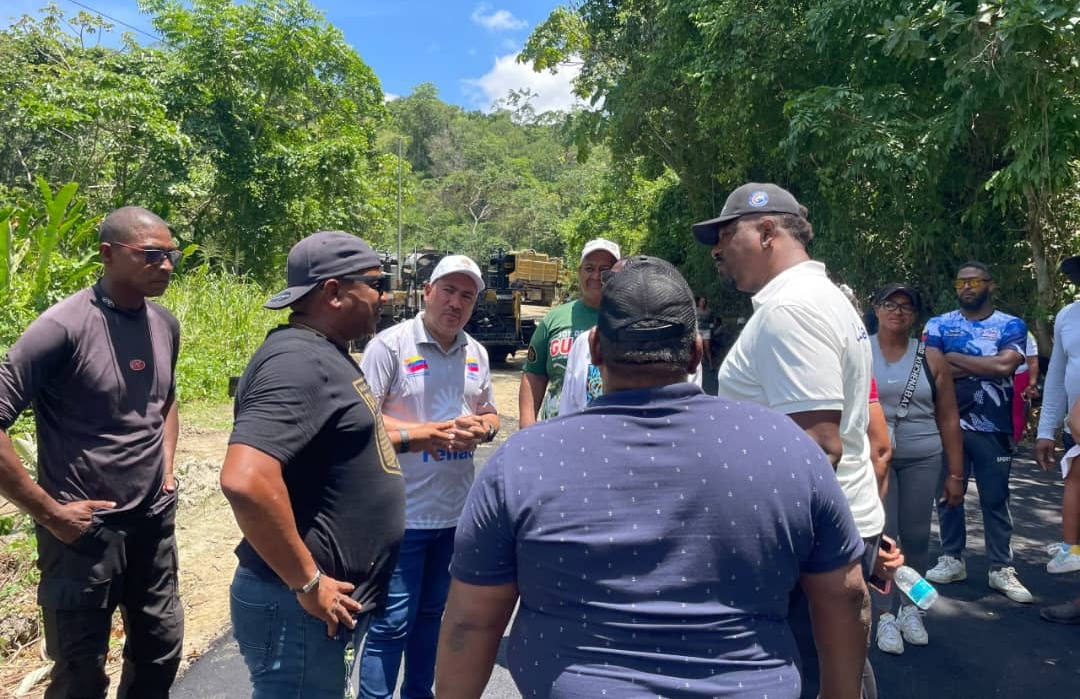 Colocarán más de 3.000 toneladas de asfalto en la ruta Chuspa- Aricagua del estado La Guaira