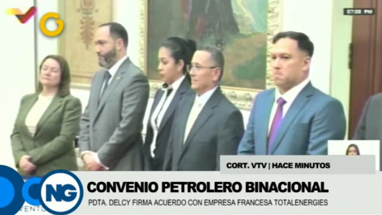 Venezuela y TotalEnergies firman memorando de entendimiento para ampliar cooperación energética