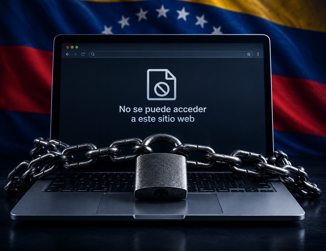 La censura digital en Venezuela no es accidental: así funciona el bloqueo selectivo de Internet