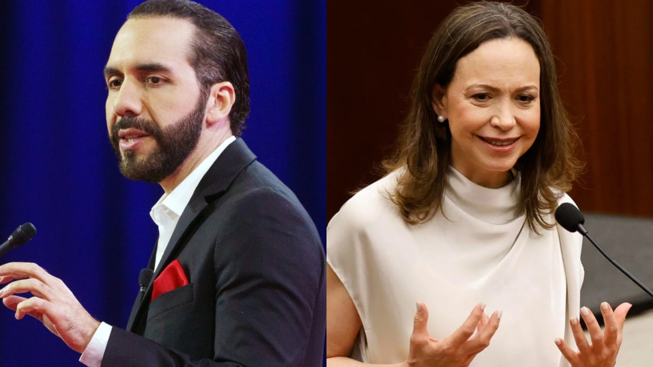 Nayib Bukele reacciona con mensaje de apoyo al anuncio de María Corina Machado en el que afirmó que “es hora de regresar” a Venezuela | NTN24.COM