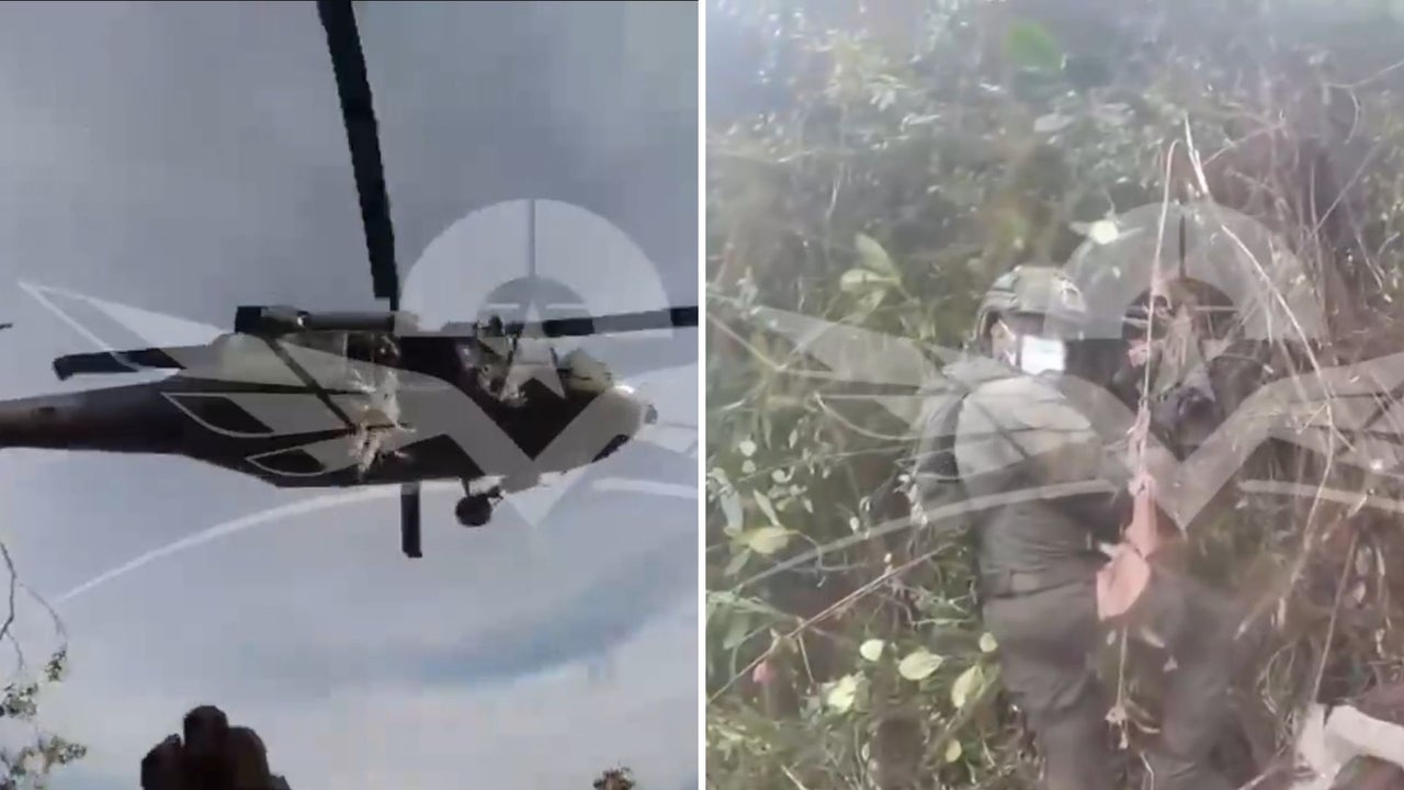 Revelan imágenes a nivel del suelo de operación para extraer cinco cuerpos de personas fallecidas en aeronave accidentada en zona de difícil acceso en Colombia | NTN24.COM