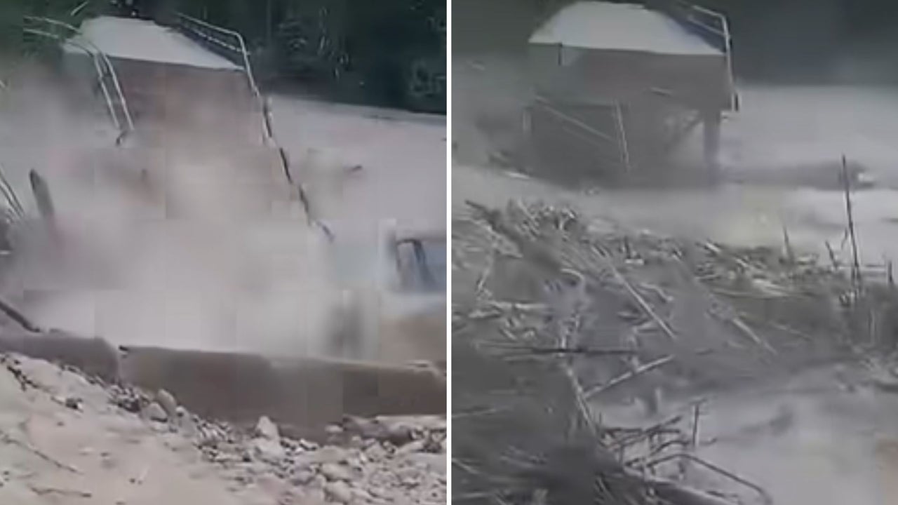 En vídeo: así colapsó el puente que comunica los municipios Pedraza y Antonio José de Sucre en el estado Barinas, Venezuela | NTN24.COM