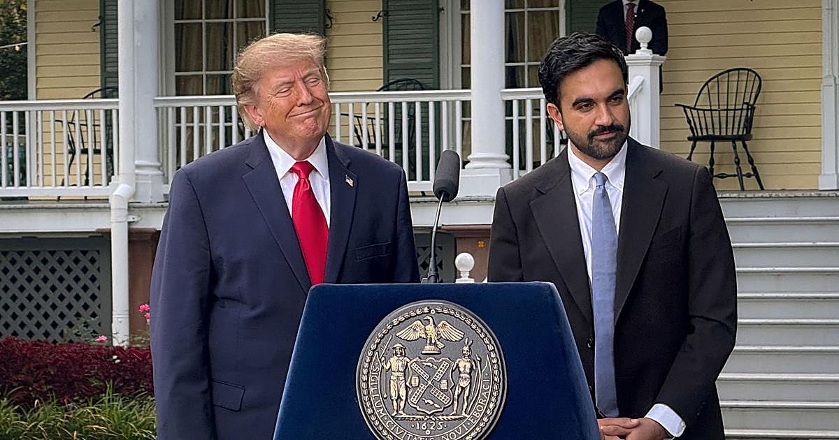 Trump elogia a Mamdani tras su encuentro en Nueva York: «Serás uno de los grandes»
