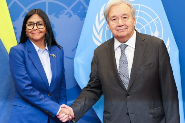 Delcy Rodríguez y secretario general de la ONU conversan sobre fortalecimiento de la protección social en Venezuela – bancaynegocios.com