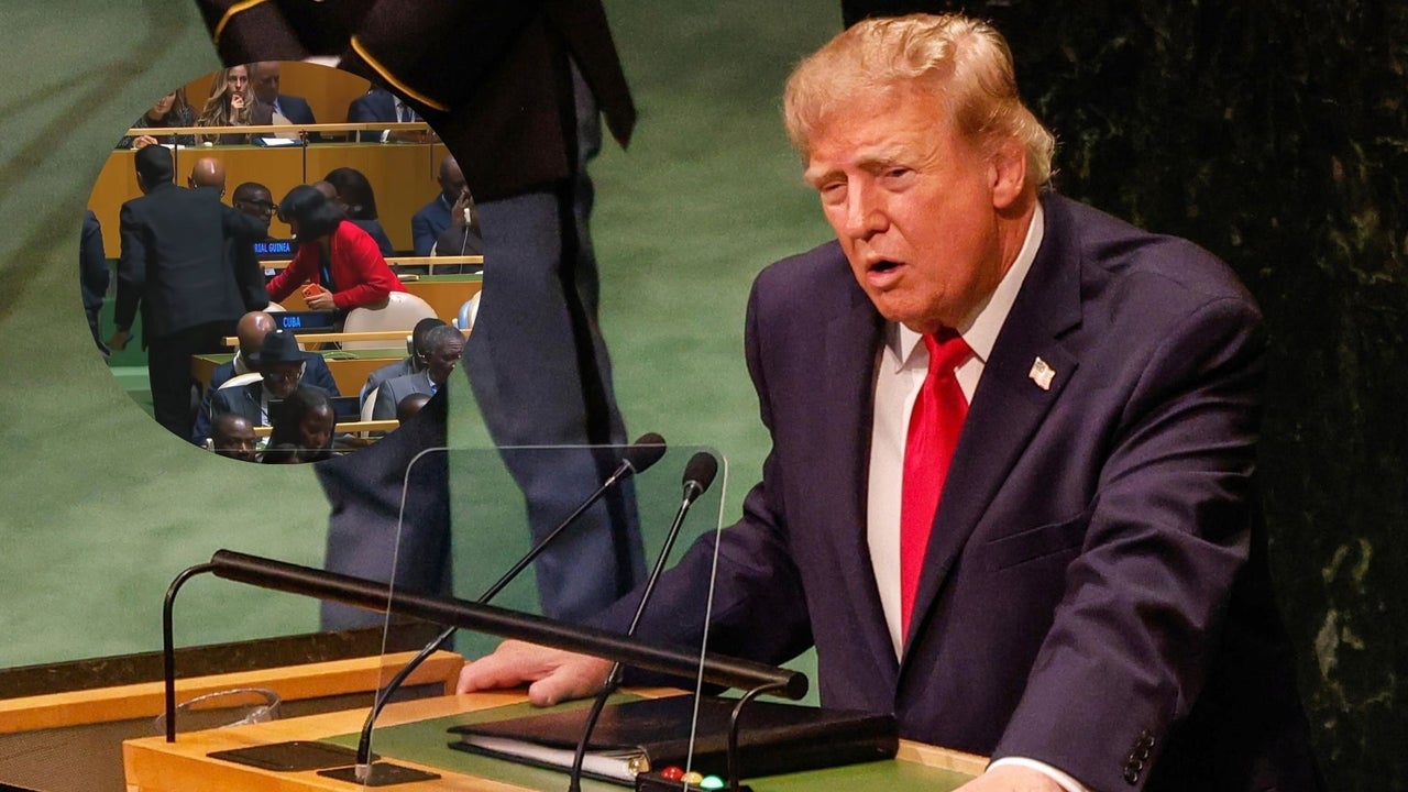 Así fueron los gestos de los integrantes de las delegaciones de los regímenes de Cuba e Irán cuando Trump les advertía sobre su caída | NTN24.COM