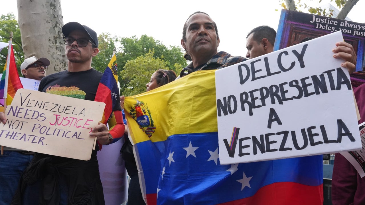 En Venezuela, en Miami y en Nueva York hay protestas por la presencia de Delcy Rodríguez en la ONU | NTN24.COM