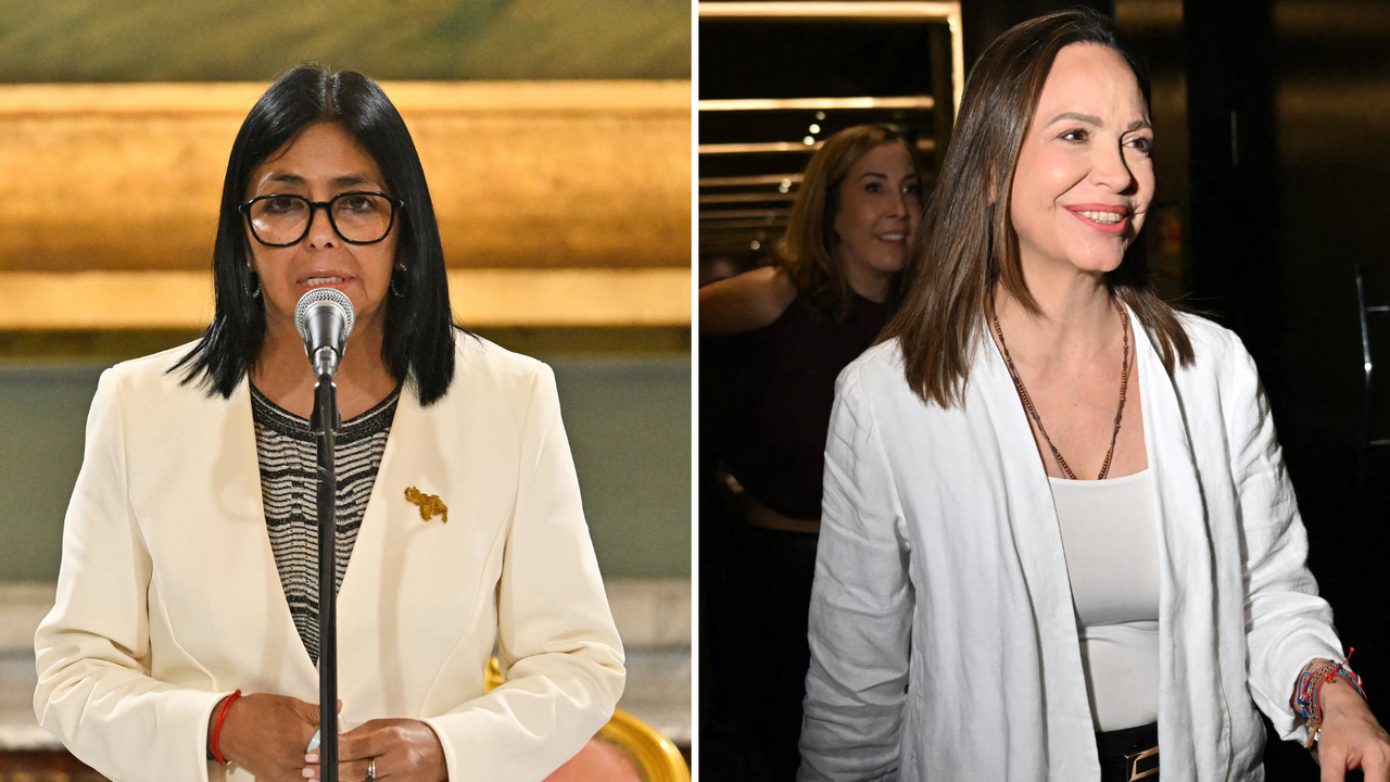 Atención: Abucheos y protestas contra Delcy Rodríguez, mientras María Corina Machado es ovacionada en Nueva York | NTN24.COM
