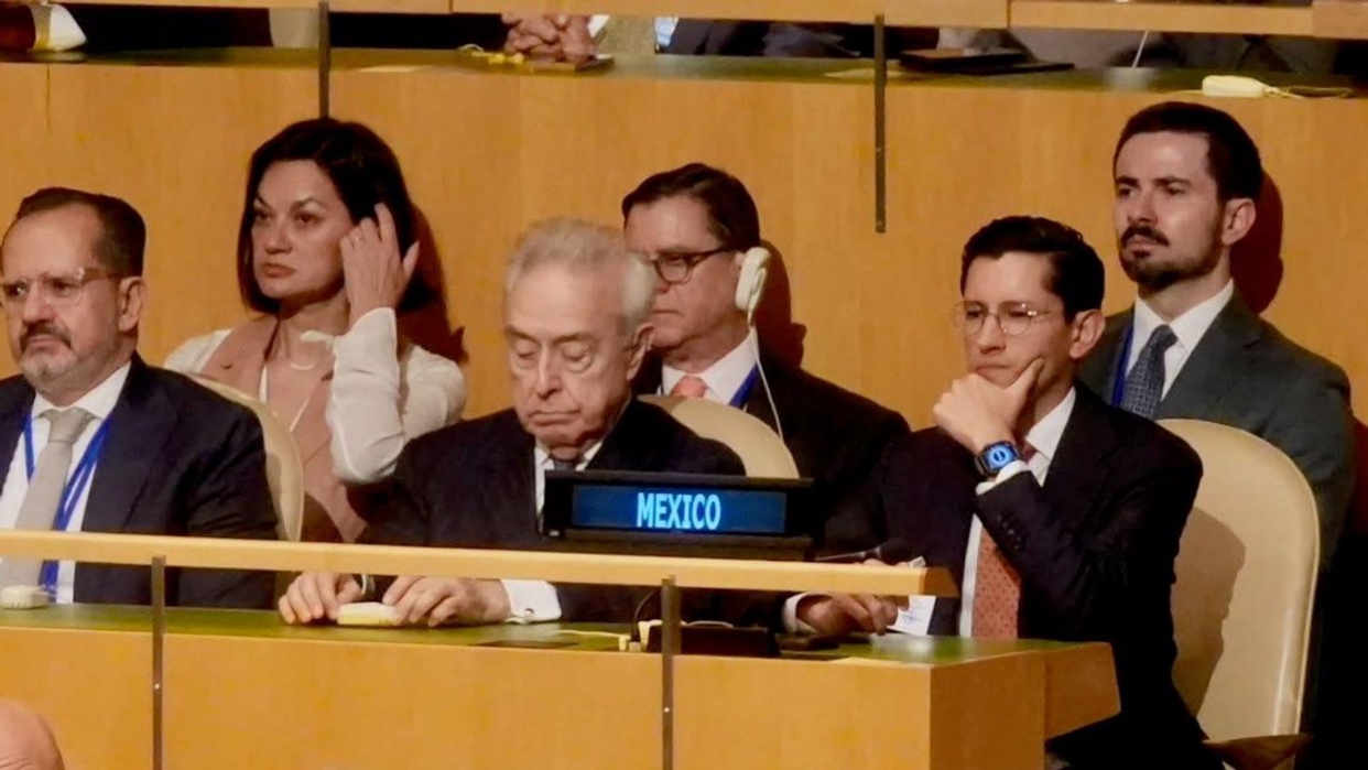 ONU: México responde a las críticas de Trump y aboga por la soberanía nacional