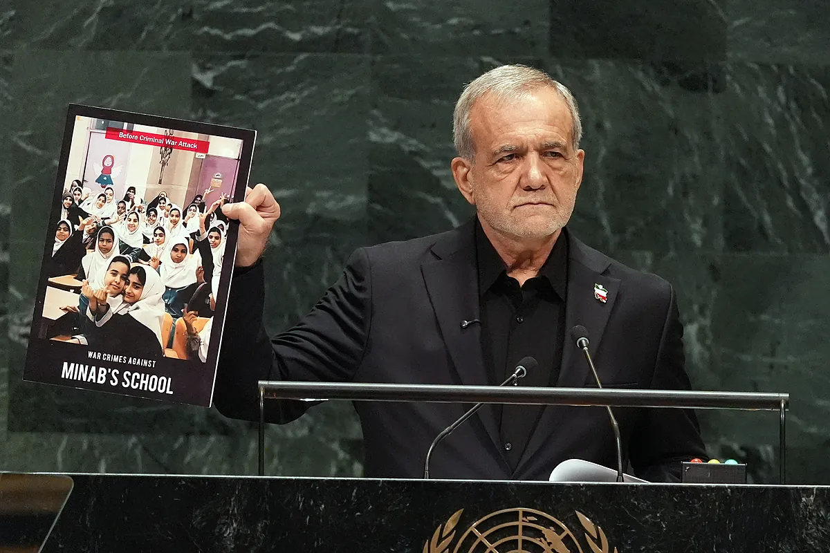 El presidente iraní, Masoud Pezeshkian, ante la Asamblea General de la ONU: “Hemos sido víctimas de terrorismo. EEUU e Israel nos atacaron”