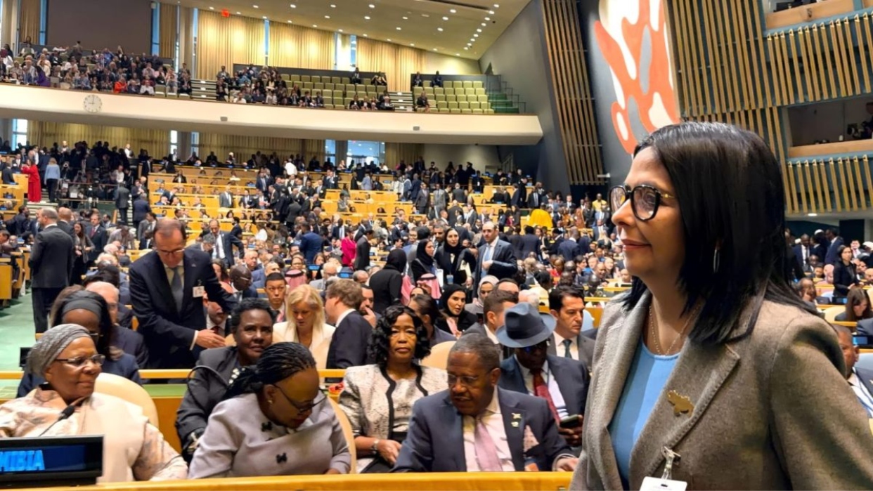 ‎Discurso de la presidenta Delcy Rodríguez en la ONU será este miércoles en la tarde ‎
