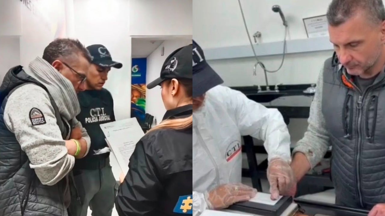 Revelan imágenes claves de movimientos que hizo el presunto asesino de la modelo colombiana Natalia Villalba la noche del crimen en Bogotá | NTN24.COM