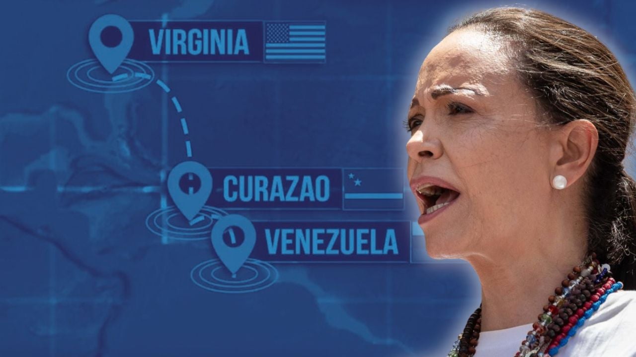 Constante lucha: confirman fechas y lugares desde los que María Corina intentó llegar a Venezuela | NTN24.COM