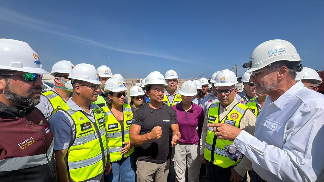 Inician operaciones de Miyamoto International en La Guaira junto a la Vicepresidencia de Obras Públicas y Servicios