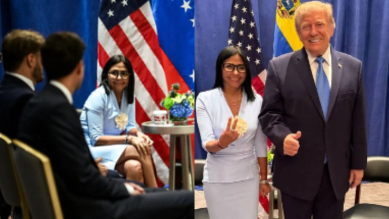 “Pensé que era inteligencia artificial; se reunió con quien nos bombardeó”: colaborador de la dictadura chavista arremete contra Delcy Rodríguez por su foto con Trump | NTN24.COM
