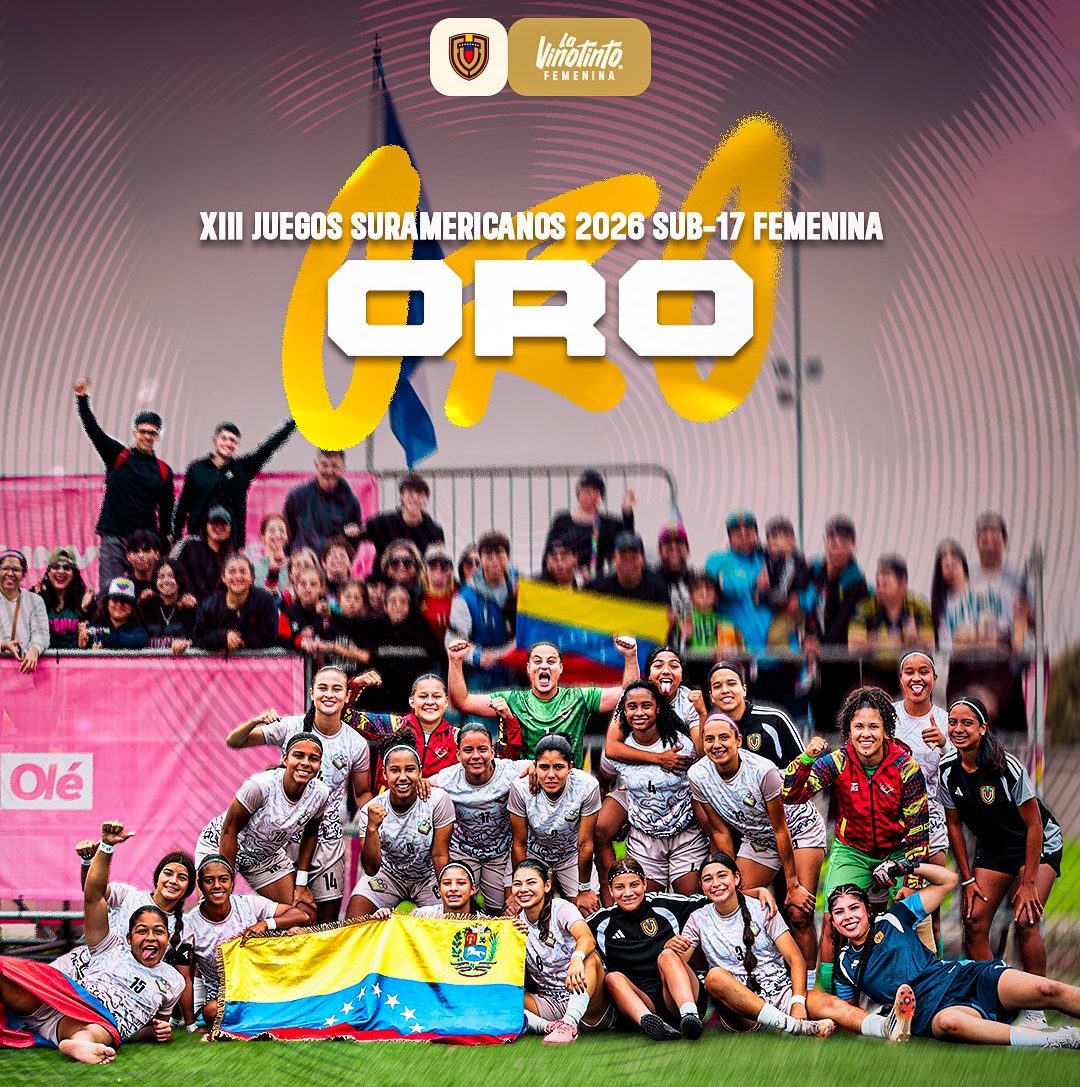 ¡De Oro! La Vinotinto Sub-17 Femenina se corona campeona en los ODESUR