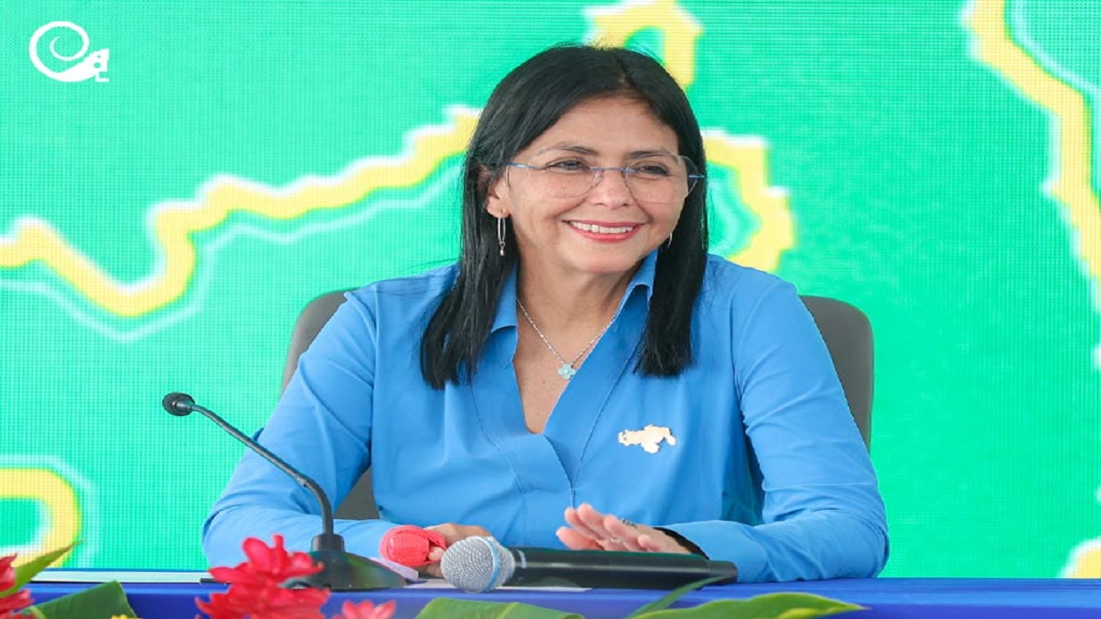 Minutos antes de su discurso en la ONU, Delcy Rodríguez afirma que Venezuela trae