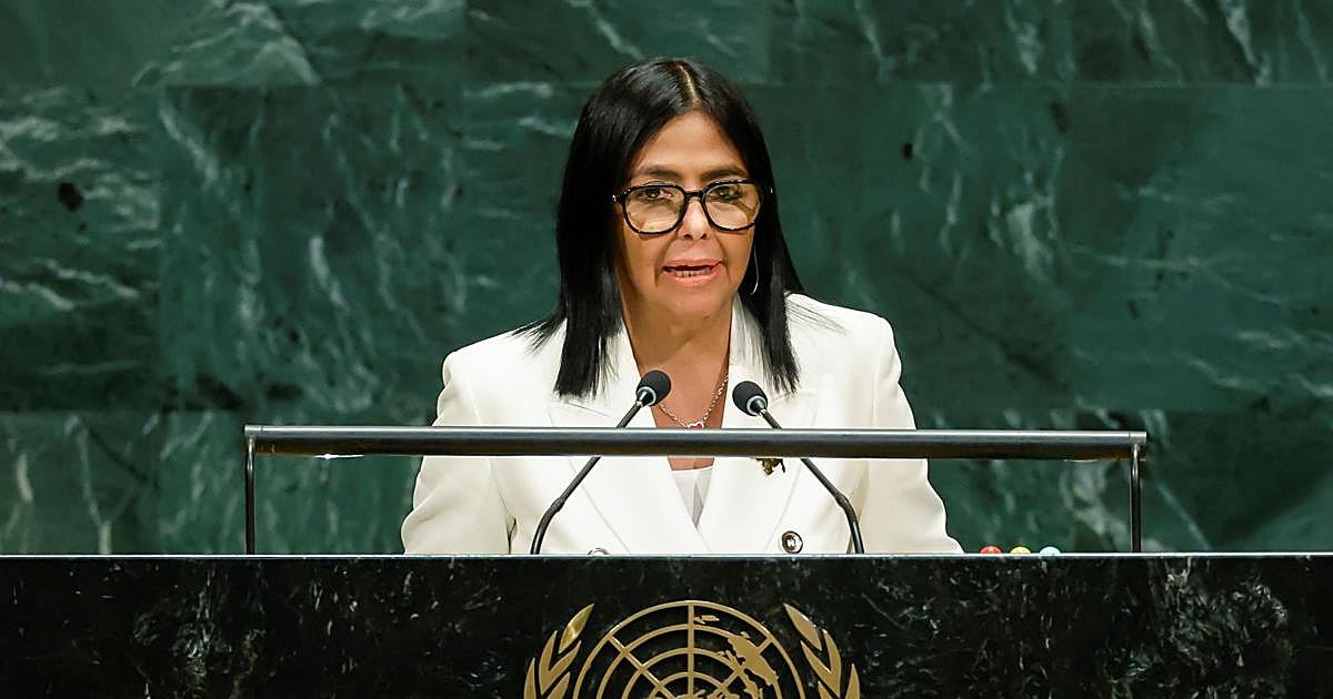 Delcy anuncia ante la ONU que habrá elecciones, pero que ella conducirá la transición política