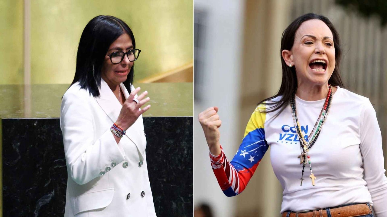 Rechiflada: así pasea Delcy Rodríguez por la ONU mientras a María Corina Machado, aclamada, le niegan entrada a su país | NTN24.COM
