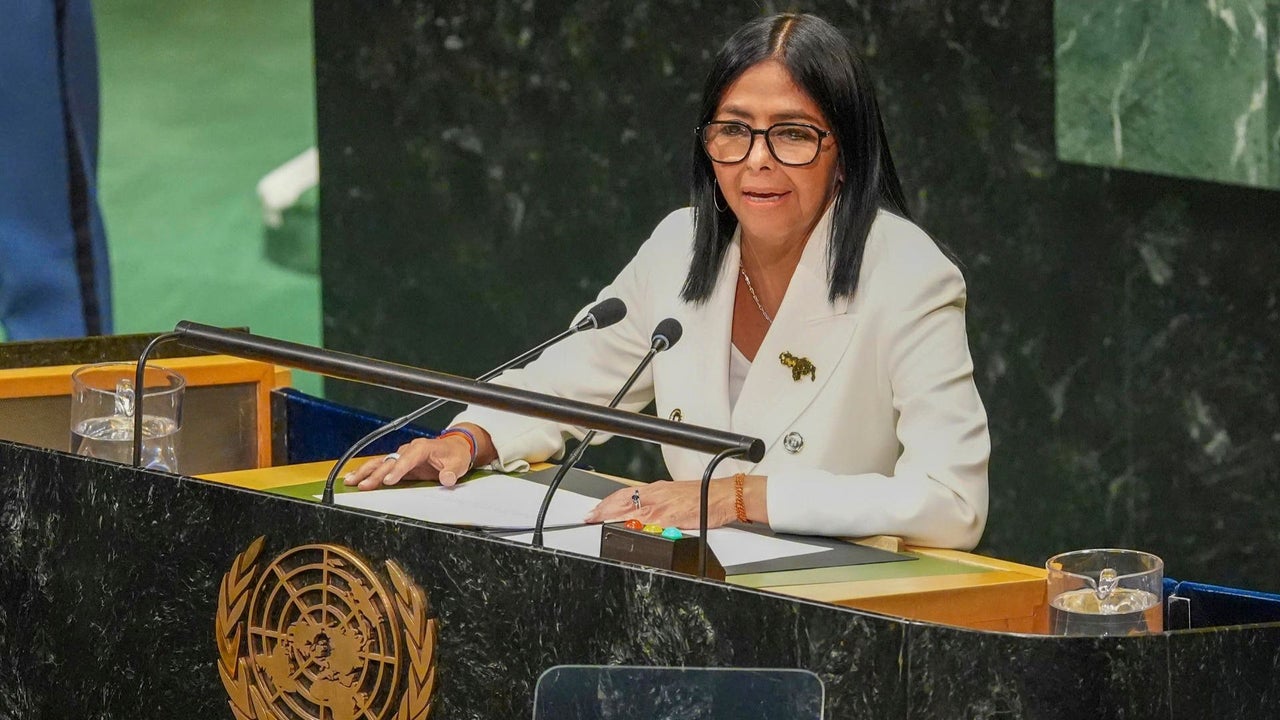 Así fueron los movimientos de Delcy previo a su discurso en la Asamblea General de la ONU | NTN24.COM